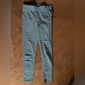 Zara Black and White Checkered Ankle Pants